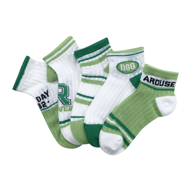 Summer season sweet and lovely mesh breathable thin children socks