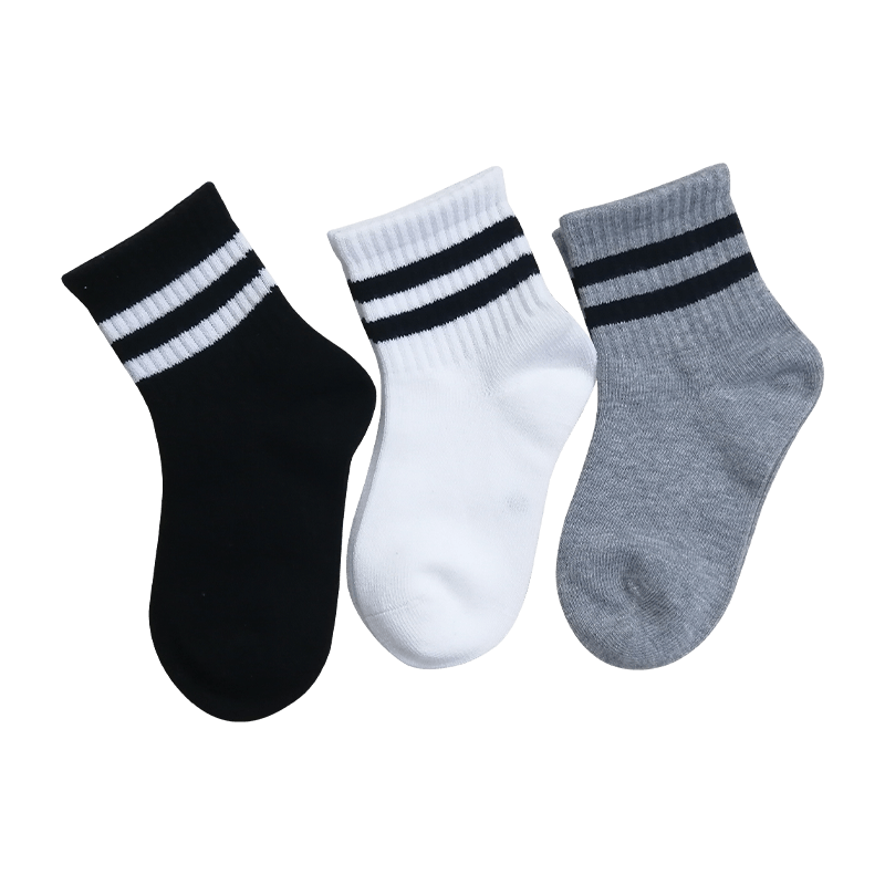 Simple striped children socks