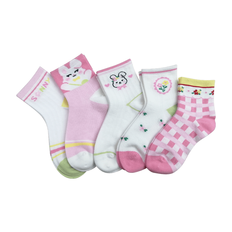 Lovely breathable mesh pattern children socks